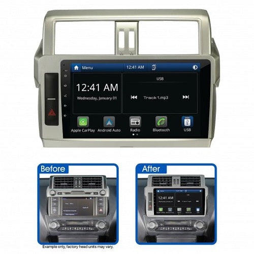 Aerpro 10" Multimedia Receiver (Toyota Prado)