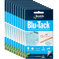 10 Pack Bostik Blu Tack Blue Tac Tak 75g