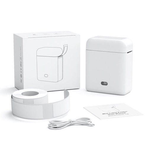 ZLOS LS02 Mini Label Printer for Precise Organisation – Bluetooth Ink-Free Printing