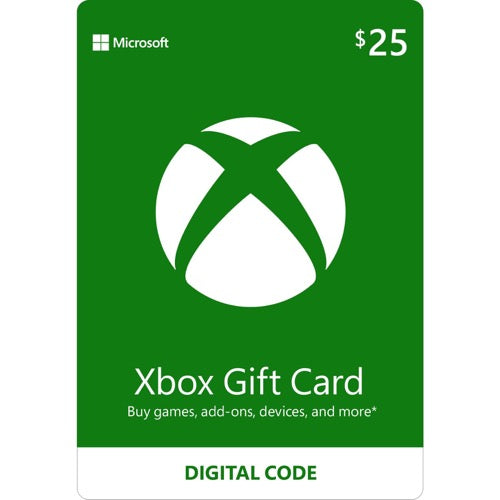 Xbox $25 Gift Card (Digital Download)