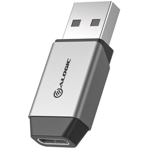 ALOGIC Ultra Mini USB-A to USB-C Adapter (Space Grey)