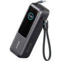 Anker 25K 165W Power Bank with Built-in Retractable Cables (Black)